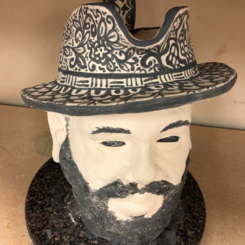 Roberto Lugo Jug in process