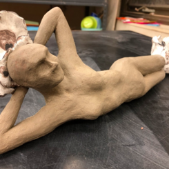 Oyster Woman - in process