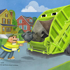 Plastic Land - Garbage Man spread