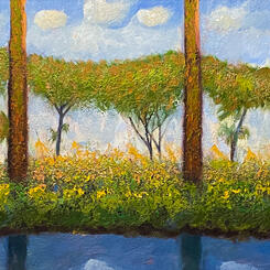 The Four Poplars at Giverny