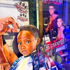 The Kings Court Barbershop ( Detail Shot)