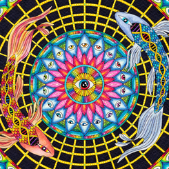 Twin Reflections on Infinity (detail)