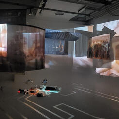 Analytical Engine RAM Installation View