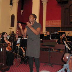 Denee Barr Featured Vocalist African Heritage Howard County Orchestra Concert  