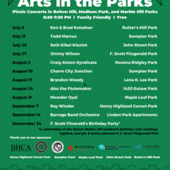 Arts in the Parks (2023)