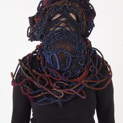 Coiled Mask 5 (worn)