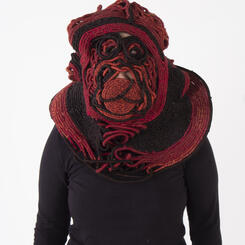 Coiled Mask 3 (worn)