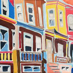 The Painted Rowhomes of Baltimore