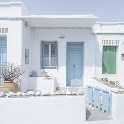 Three Doors, Gate, & Amphora | Folegandros Island, Cycladic Archipelago, Aegean Sea, Greece