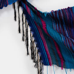 Detail of blue: ancestral healing