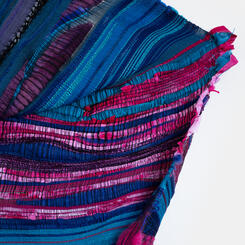 Detail of blue: ancestral healing