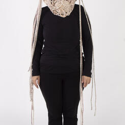 Coiled Mask 4 (worn)