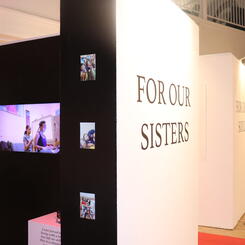 FOR OUR SISTERS walkway view