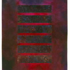 Paintings of the I Ching: Magenta Light with Copper