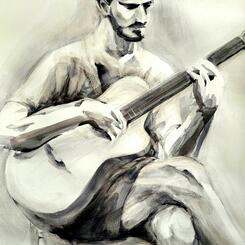 A guitarist 