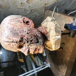 Untitled (red resin)