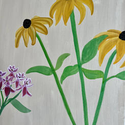 Black-Eyed Susan - Justice + Positive Change + Adaptability + Resilience