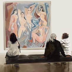 Three Women and the Demoiselles