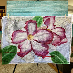 Refusing To Give Up Hope - Detail of the middle panel