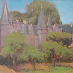 Rochefort en Terre, The Chateau, Midday