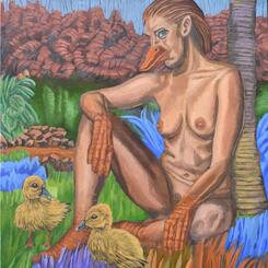 Ducky Debby with Ducklings