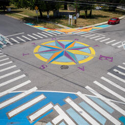 Annapolis Eastport, Compass Crossing, birds-eye view
