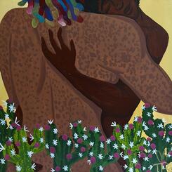 “2l0v3” acrylic painting, 2023