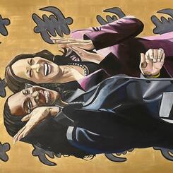 Justice Ketanji Brown Jackson and Vice President Kamala Harris