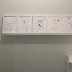 7 drawings for Richard Tuttle
