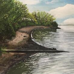 Along the Margin of Cherry Hill