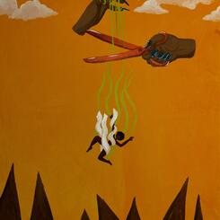   “The Let Down”Acrylic painting,2024