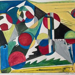 Abstract - Red Yellow Blue