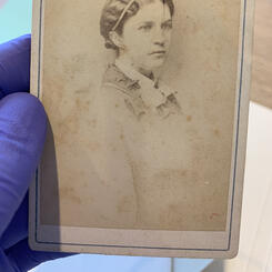 Lucy McKim Portrait at the Archive