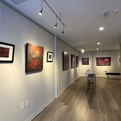 Gallery Installation Shot: Left side of main gallery 
