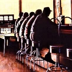 Too wet to plow, Acrylic, 25 by 30 inches, 2001