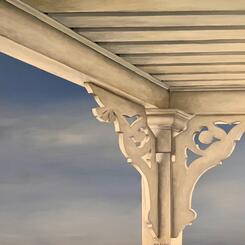 Corner Post, Acrylic, 30 by 40 inches