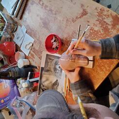 The Making of the Fox Mask | Sculpting the Shape | 2021