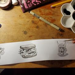 The Making of The Bread Crankie for Baltimore Crankie Fest | 2020