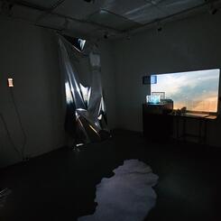 datastream (Minebank Run) installation view