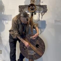 Ceremonial Instrument, upright bass