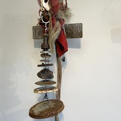 Ceremonial Musical Instrument, Tiered cymbals