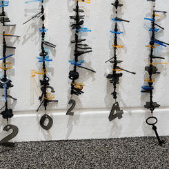 Proof of Life Chair Rail (detail)