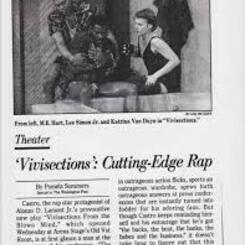 Another Vivisections review from Arena Stage in DC