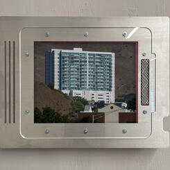 Apartment Building & Ribbon