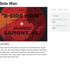 B-Side Man at THE TANK in NYC