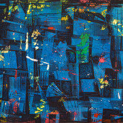 Changing Channels 8 x 10 Intaglio 2022