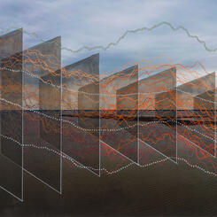 “... in the Antarctic, where the penguins are, there is a buildup of ice.” Vs2