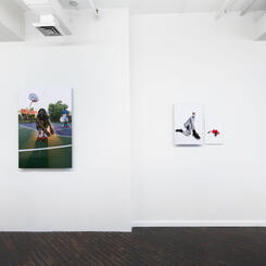 installation view
