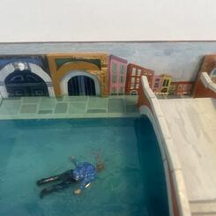 Aqua Alta Diorama, detail