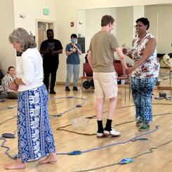 Walking the Labyrinth: A Moment from Global Waters Dance - June 2023